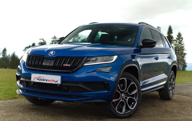 skoda reszel Skoda Kodiaq cena 146999 przebieg: 107000, rok produkcji 2019 z Reszel